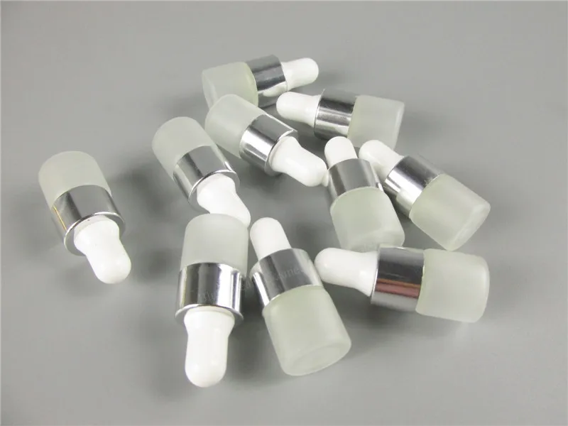 

30pcs/lot 1ml 2ml 3ml Glass Dropper Bottle Serum Vials Essential Oil Bottles Refillable Essential Oils Containers Wholesale