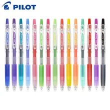 1 peça piloto suco 0.38/0.5mm gel caneta 24 cor LJU-10UF imprensa gel caneta diy mão conta especial suave e rápida seca
