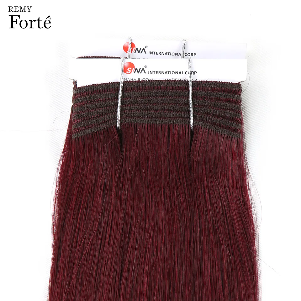 Remy Forte Hair Extension Brazilian Hair Weave Bundles 113g Virgin Straight Hair Bundles Red Single Bundles P1B/30 Hair Vendors Remy Forte Hair Extension Brazilian Hair Weave Bundles 113g Virgin Straight Hair Bundles Red Single Bundles P1B/30 Hair Vendors