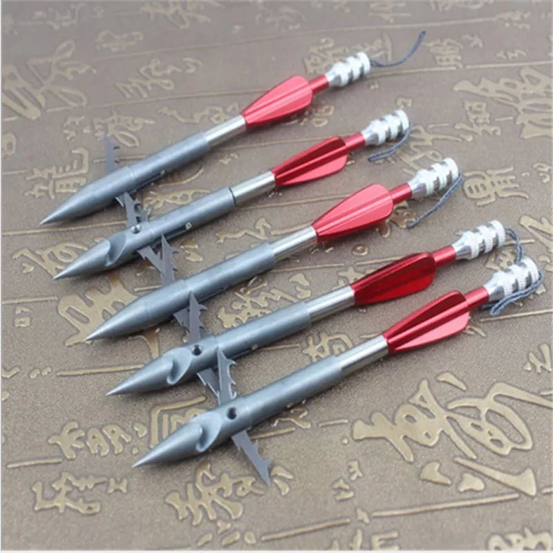 

Hot 1pcs stainless steel arrow bow missile head shot fish darts hunting shooting slingshot darts fishing gear accessories 2019