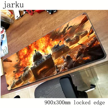 

world of tanks mouse pad gamer 900x300mm notbook mouse mat gaming mousepad Professional pad mouse PC desk padmouse accessories