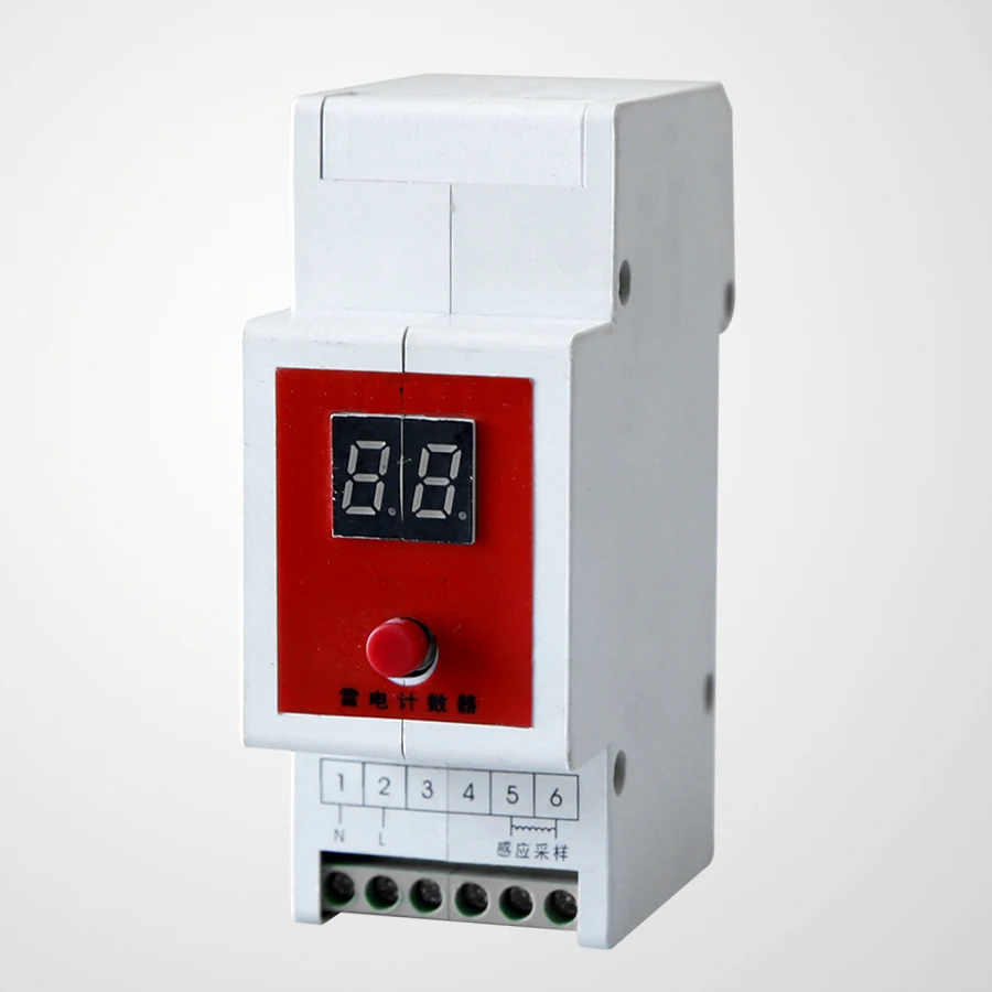 

Lightning Counter, Lightning Strike Counter, LED Digital Display, 220V Power Supply, Induction Coil