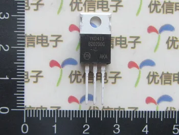 

Free ship with track 20pcs High quality NEW B20200G DIP MBR20200CT B20200G Schottky diodes 20A / 200V TO-220