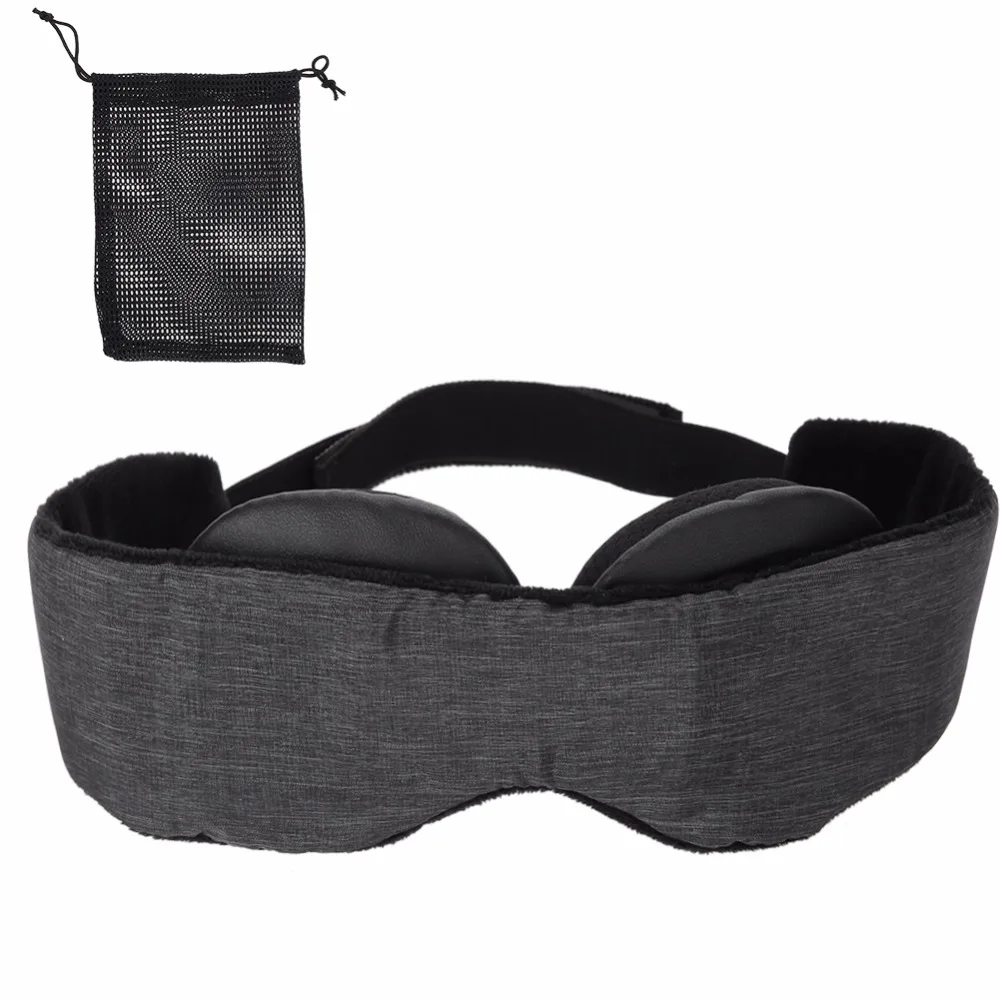 

Manta Modular Adjustable 3D Breathable Travel Rest Sleeping Napkins Eye Mask Sleeping Artifact Eye Mask Eye Care Tools Black