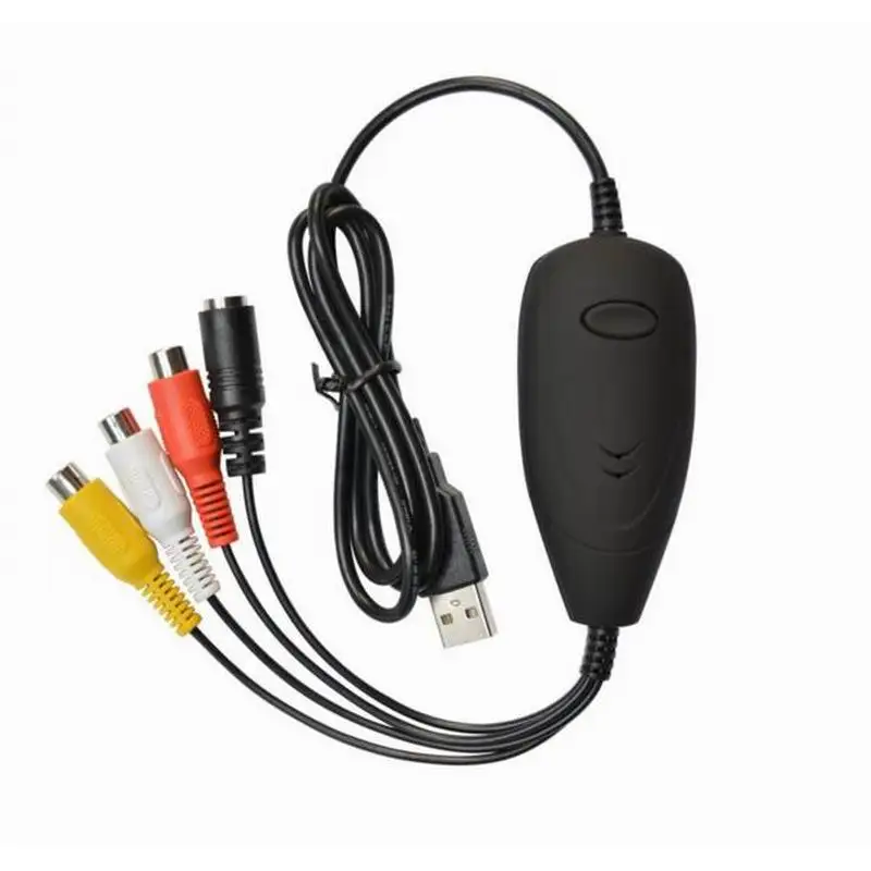 New USB Video Grabber Capture VHS Video Converter Adapter Cablein USB