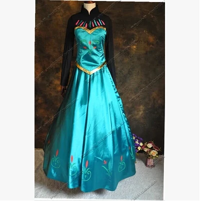 Женское платье Эльзы для косплея|carnival costume|costume for womenelsa dress adult |