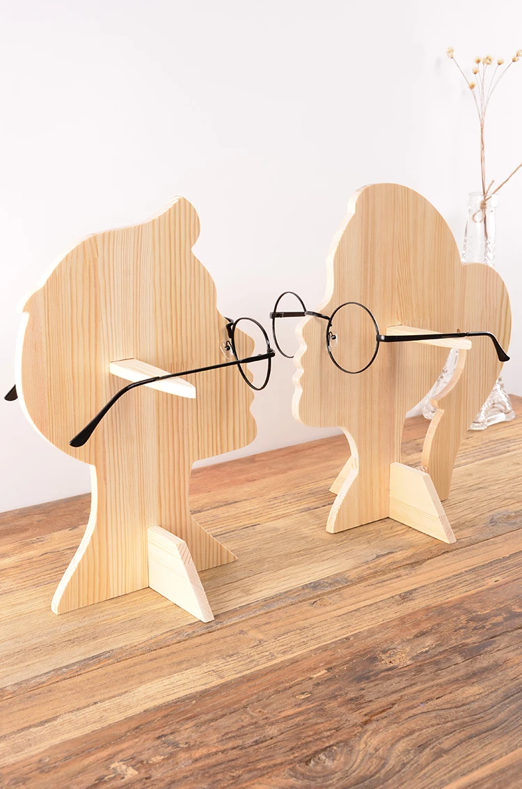 IndiaBigShop Spectacle Holder Wooden Eyeglass Spec Stand Holder with Nose Shape Design Display Stand Home Decor 15.24 cm IndiaBigShop Spectacle Holder Wooden Eyeglass Spec Stand Holder with Nose Shape Design Display Stand Home Decor 15.24 cm
