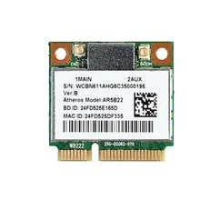 SSEA новая карта для Atheros AR5B22 AR5BWB222 AR9462 Половина мини PCI-E Wlan wifi беспроводной Bluetooth 4,0 двухдиапазонный 2,4G/5G 300 Мбит/с