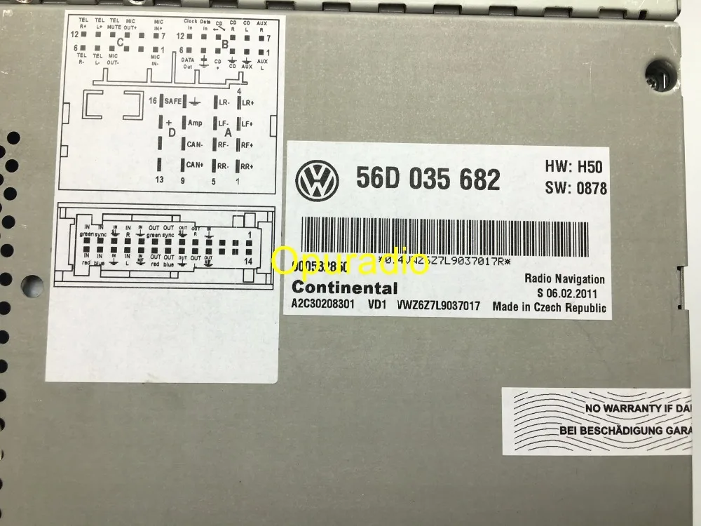 RNS510 radio brand new  (16)
