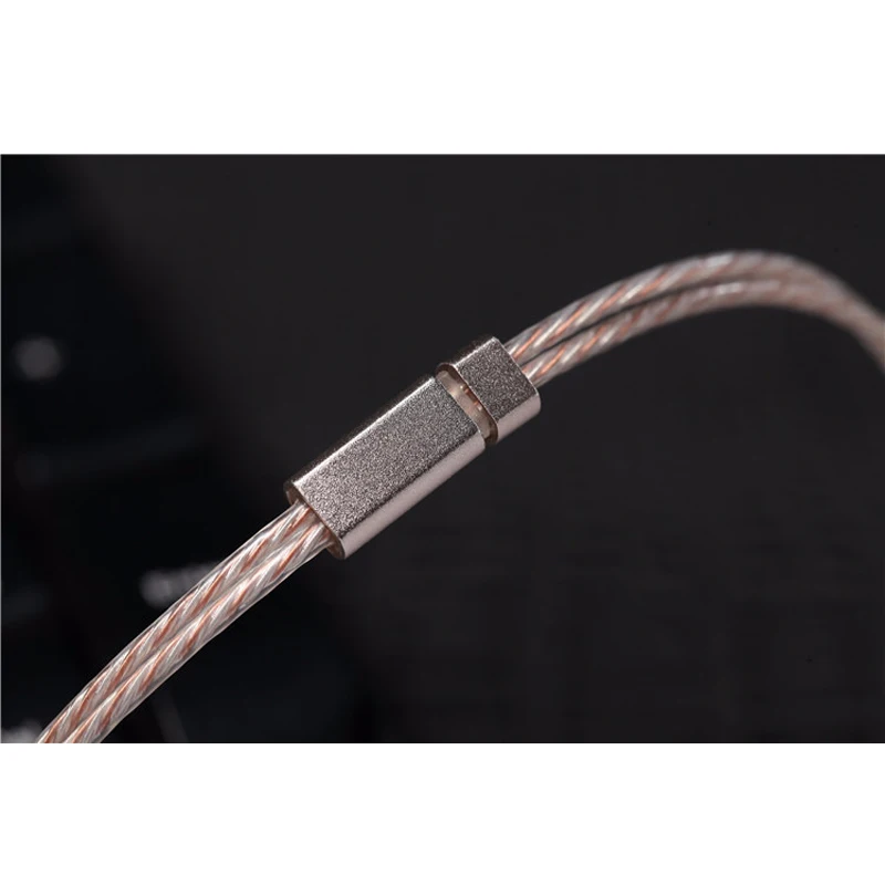 0,78 мм 2 Pin кабель для Уэстон 1964 w4r um3x es3 es5 наушники гарнитура с серебряным покрытием Медь 3,5 мм 2,5 мм Jack запасные кабели