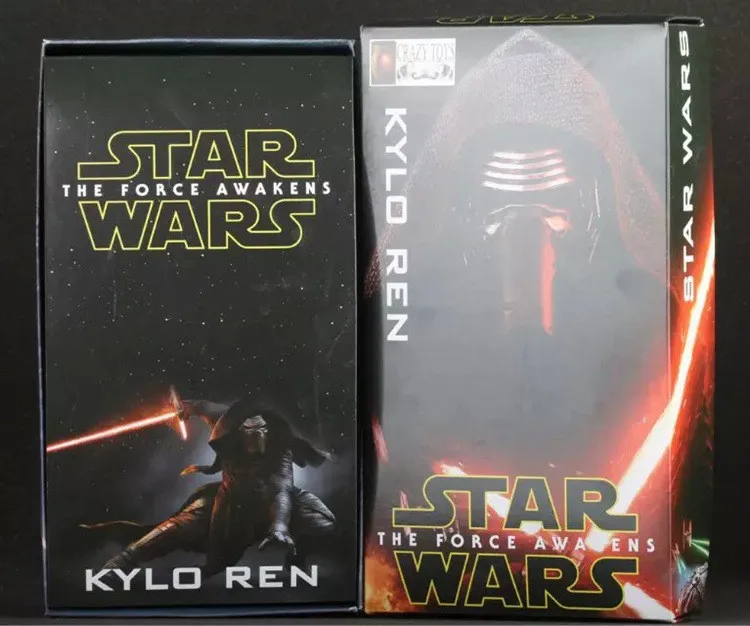 Crazy Toys Star Wars The Force Awakens KYLO REN PVC Action Figure Collectible Model Toy 22cm black series star wars