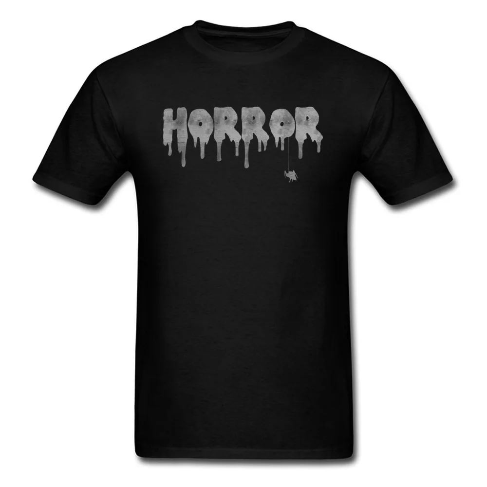 

Lasting Charm HORROR Men Short Sleeve Autumn Sports T-shirts Tee-Shirts Popular O Neck Drop Shipping