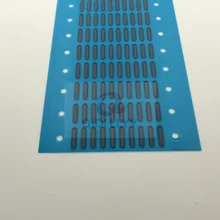 100 шт./лот AAA+ адгезивные вкладыши Динамик Анти Пыль экран сетки для iphone 4 4S Замена