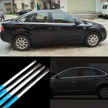 16 шт. рама для дверного окна формование порогов для Ford Focus Sedan