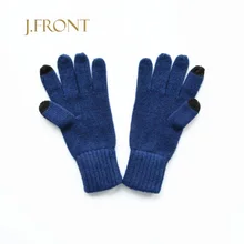 Warm touch gloves chrismas gift High-end merino wool winter soft and thick warm and warm men and women universal conductive