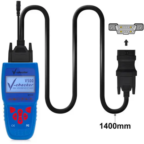 V-checker V500 автоматический считыватель кодов EOBD OBD2