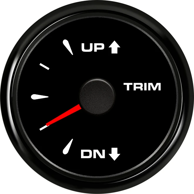 1pc New Type Trim Gauges Modification 52mm 9 32vdc Trim Meters