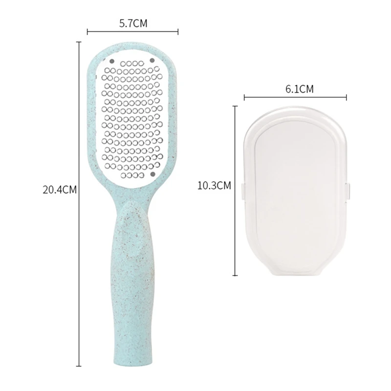 3 Pc Foot File Pedicure Foot Rasp File Scrubber Grater Dry Rough Dead Skin Callus Remover Pedicure Nail Care Tool Foot Scrub