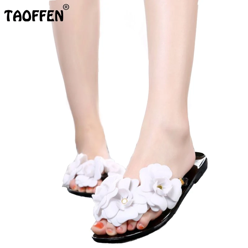

New Arrived Women Flats Sandals Flower Slippers Flip Sweet Sample Shoes Women Leisure Fashion For Daily Footwear Size 36-40