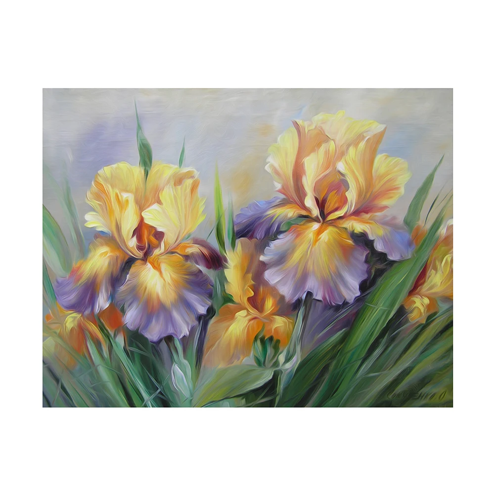

Oil Painting Flower 5D Diamond Painting Floral Painting Office Living Room Home Mural Art Decoration Diamond Art E5M1