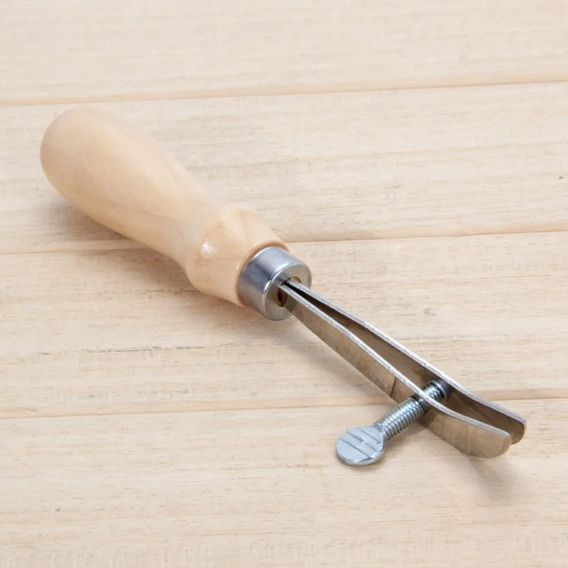 

New Adjustable Edge Creaser Edge Crafts Leather DIY Handcrafted Work Tool Leather Edge Line Press Spacing Margin Pro
