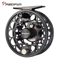 Piscifun Sword 3/4/5/6/7/8/9/10 WT Fly Reel With CNC-Machined Aluminium Material Right Left Handed Fly Fishing Reel Gunmetal