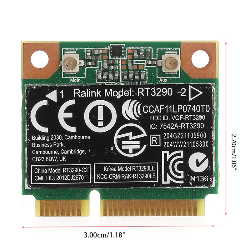 Беспроводная сетевая карта Wi Fi 150 м Bluetooth для HP Pavilion G7 2000 Ralink RT3290 Новинка|Сетевые