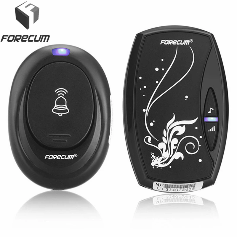 

36 Songs Tune Melody 1 Remote Control 1 Home Wireless Doorbell Door Bell 100M Range Waterproof Doorbell Ring 220V Digital LED