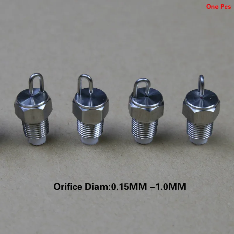

High Pressure 1/8 Inch Ruby Impact Pin Fog Nozzle Impingement Mist Nozzle For Garden Irrigation Fogging Humidifying Atomization