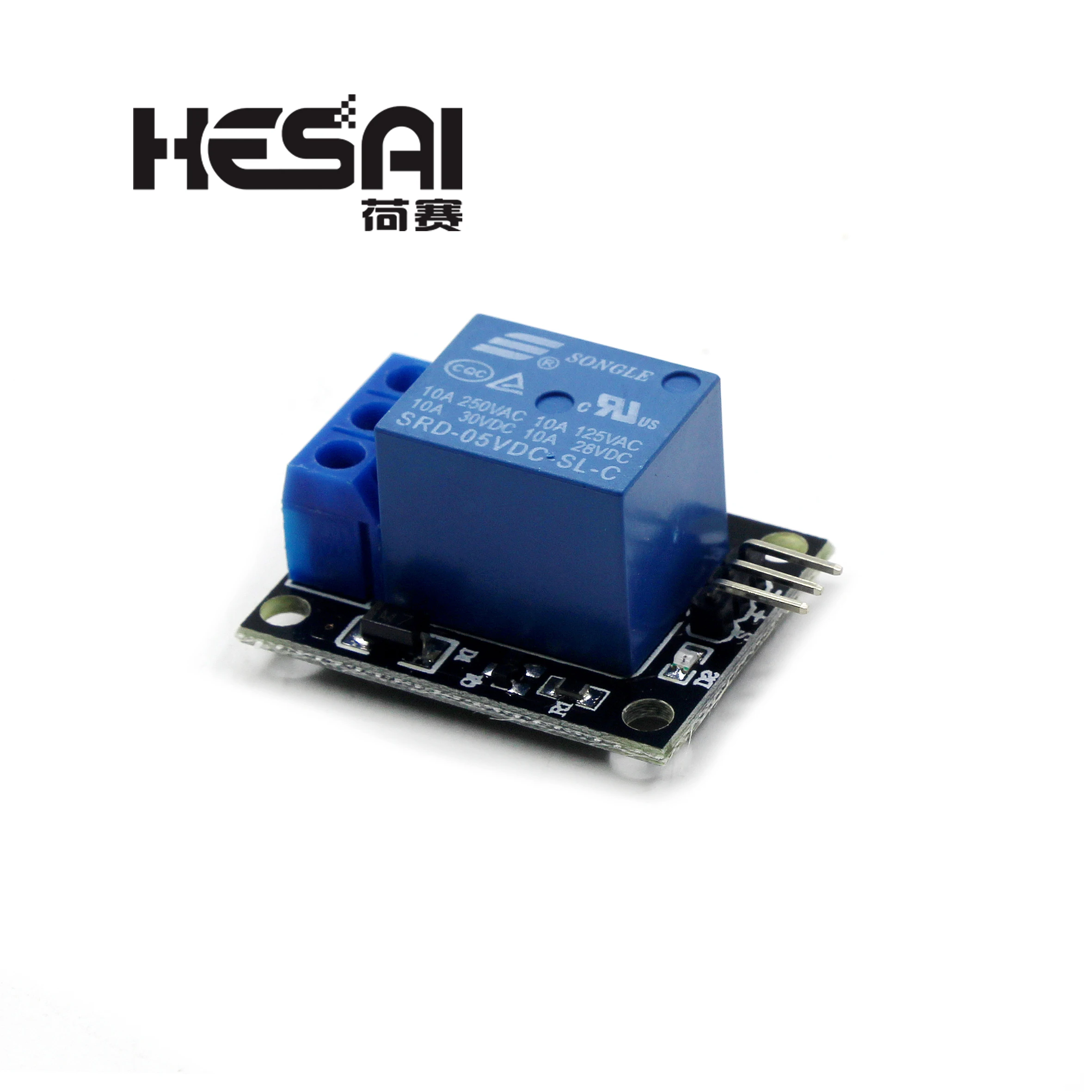 Business & Industrie 5V 1 Channel Relay Module Shield for Arduino AVR ARM PIC DSP SRD05VDCSLC