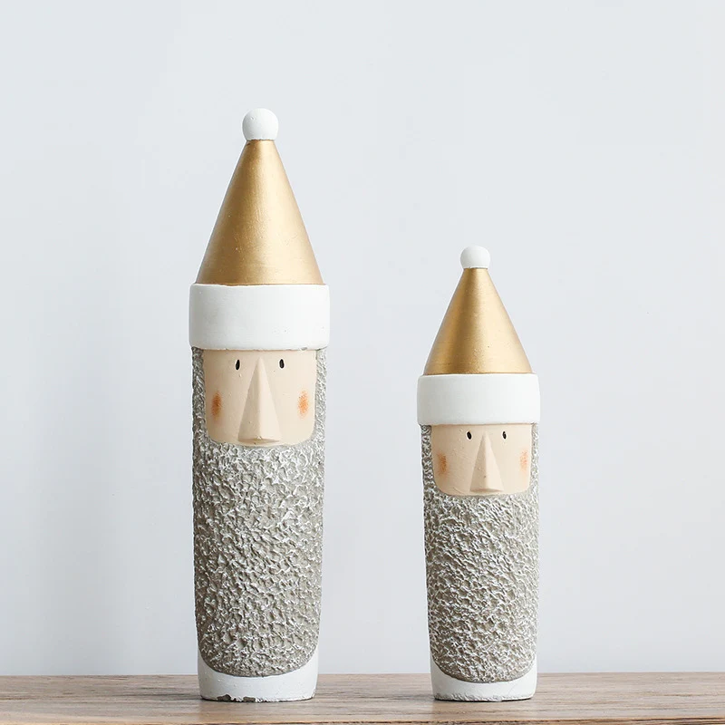 

European Cement Soldier Figurines Creative Decorative Crafts Souvenirs Gifts Office Desktop Home Decoration Accessories Modern