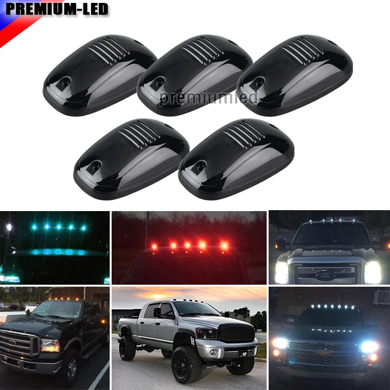 Светодиодсветодиодный ходовые огни 9SMD 3030 для крыши кабины 5 шт.|led lights for roof|blue ice