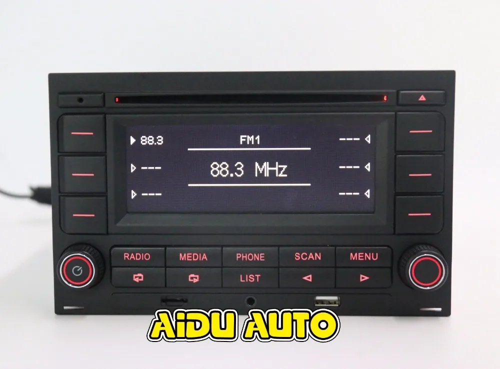 Для VW Golf MK4 Jetta MK4 Polo Passat B5 RCN210 USB CD USB плеер радио