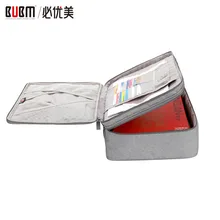 Сумка BUBM для электронных аксессуаров органайзер для кабеля сумка для переноски для кабелей USB чехол для вспышки для сертификата