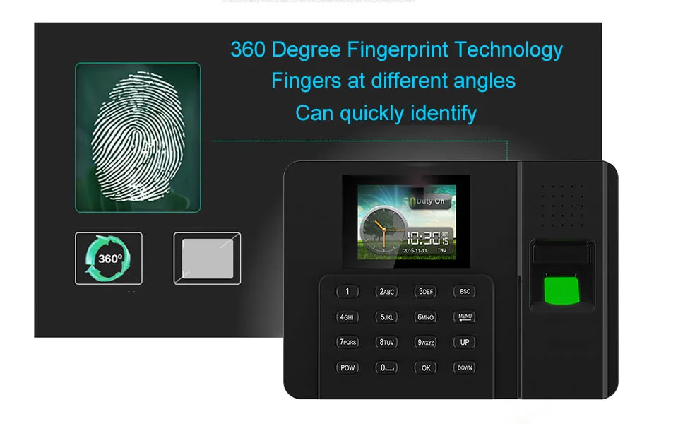 fingerprint time attendance system