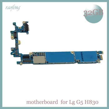 

Raofeng well worked Motherboard For LG G5 H830 Unlocked with android 32gb replacement mainboard full function logic board