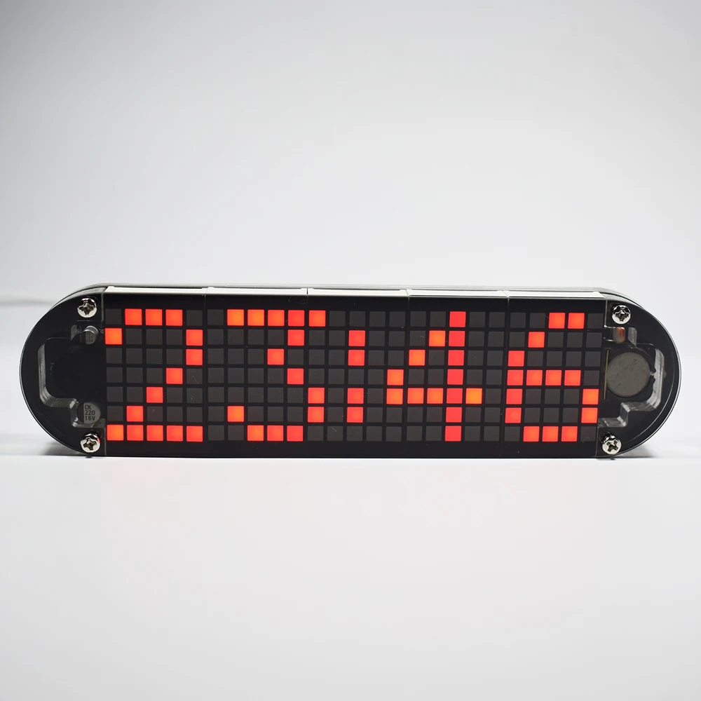 

DS3231 High Accuracy Multifunction LED Dot Animation Effects Clock DIY Kit EL Product