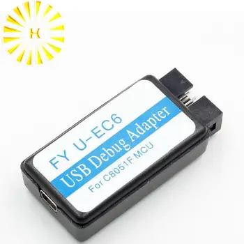 

C8051F MCU emulator downloader U-EC6 EC6 Enterprise Edition to send firmware fix Connector