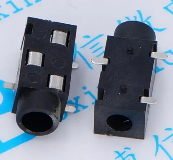 Free Shipping 500pcs PJ 320B PJ 320 pin 3 5 caliber tripod stand tripod socket flapper headphone jack headphone jack