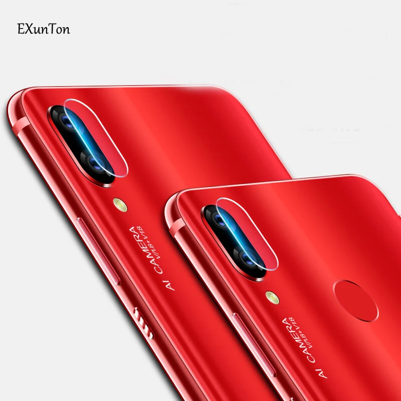2 шт. для huawei P Smart 2019 задняя камера защитная пленка Закаленное стекло Plus Объективы