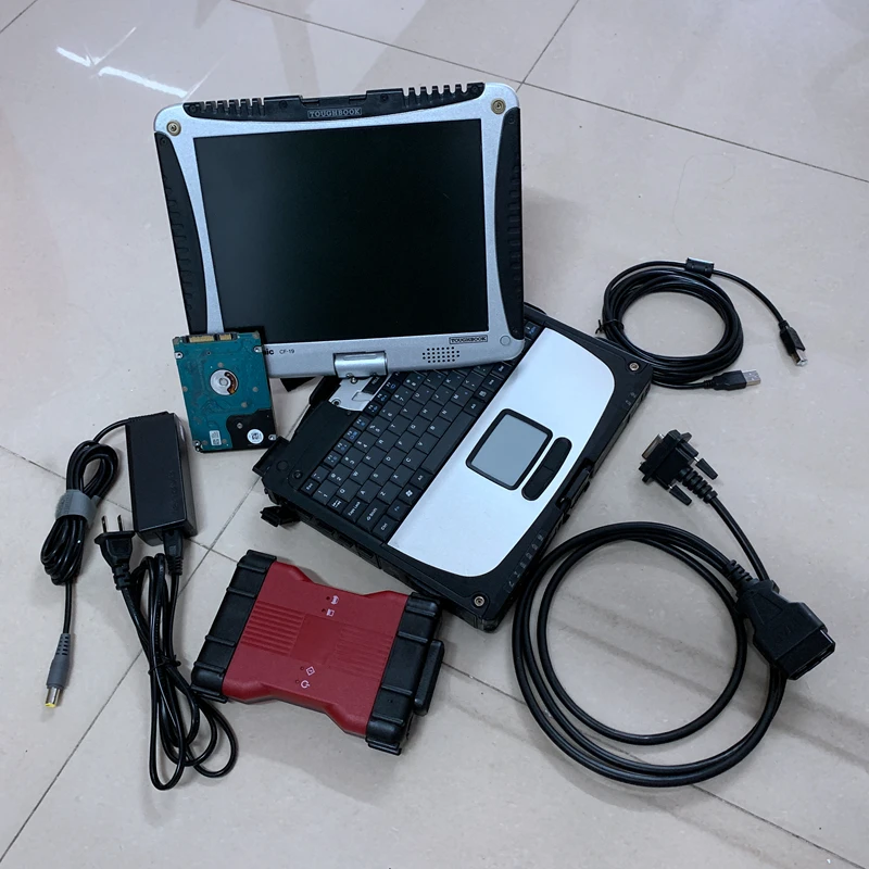 

VCM2 Car Diagnostic tool for f-ord for m-azda VCM ii IDS V101 obd2 tool with laptop cf19 ready to use