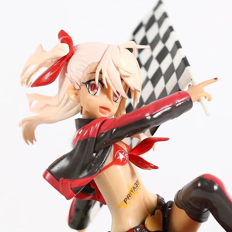 Fate/Kaleid Liner Prisma Illya Racing Illyasviel/Chloe сексуальная девушка ПВХ фигурка Коллекционная фигурка игрушка кукла