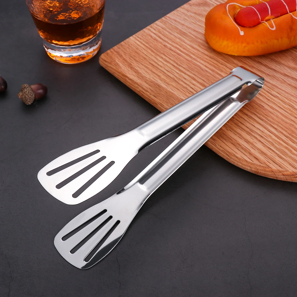 Generic Stainless Steel Bar Small Ice Cube Clips Bread Pastry Food Tongs Rose Pattern Mini Sugar Clip Bbq Grill Clamp Kitchen Utensils | Nigeria