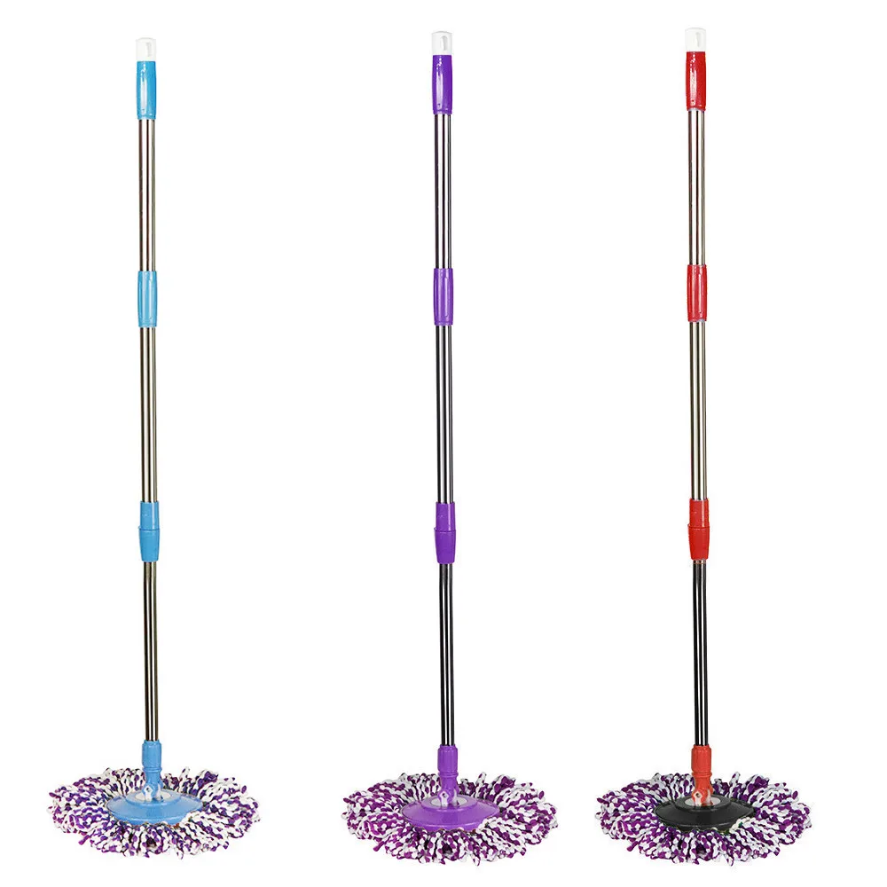 

360 No Foot Pedal Version Rotating Cleaning Tool mop Accessories Spin Mop Pole Handle Replacement for Floor Mop9.02