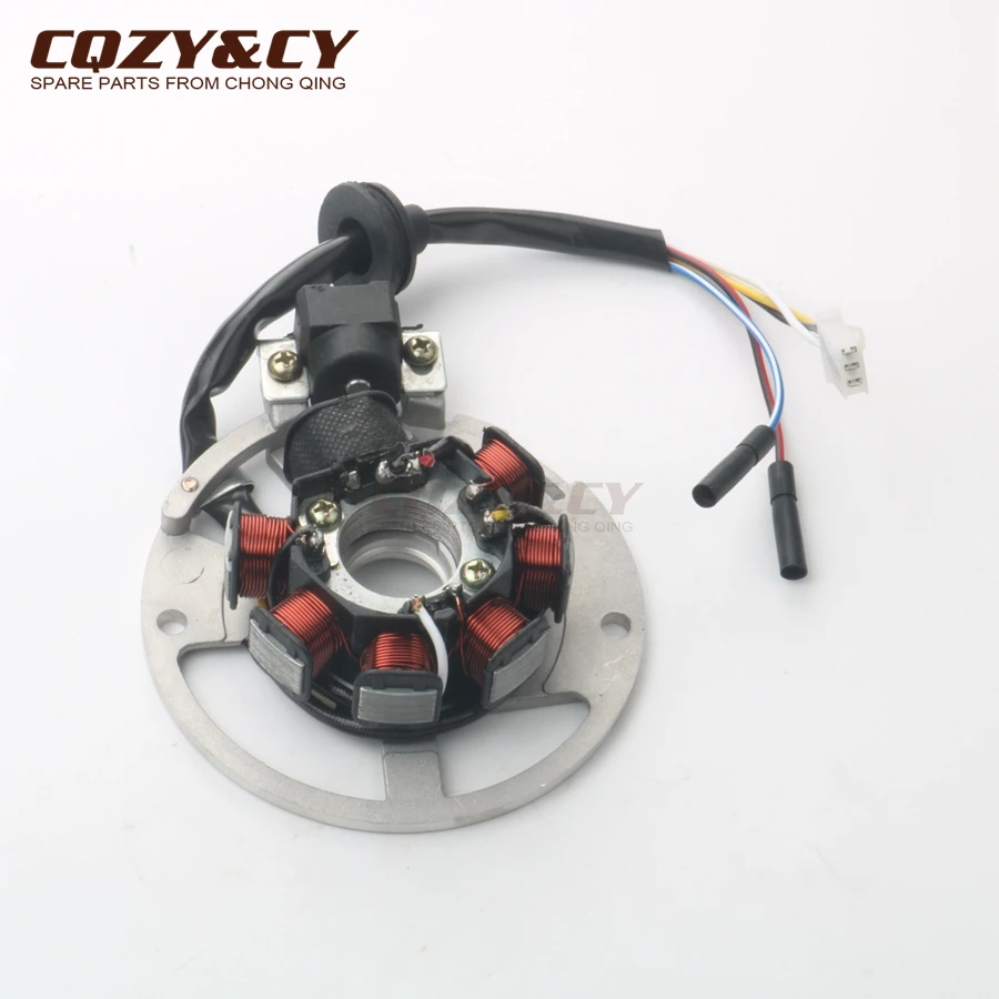 Scooter Ignition Stator 7 coils for YAMAHA Why 50 98 02 Neo s 97 01 Aerox R  50CC 99 00 3KJ855600000 246350210|Motorbike Ingition| - AliExpress