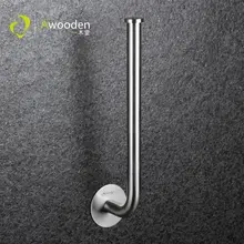 Awooden, простой стиль, держатель для бумажных полотенец из нержавеющей стали, держатель для туалетной бумаги для кухни, ванной комнаты