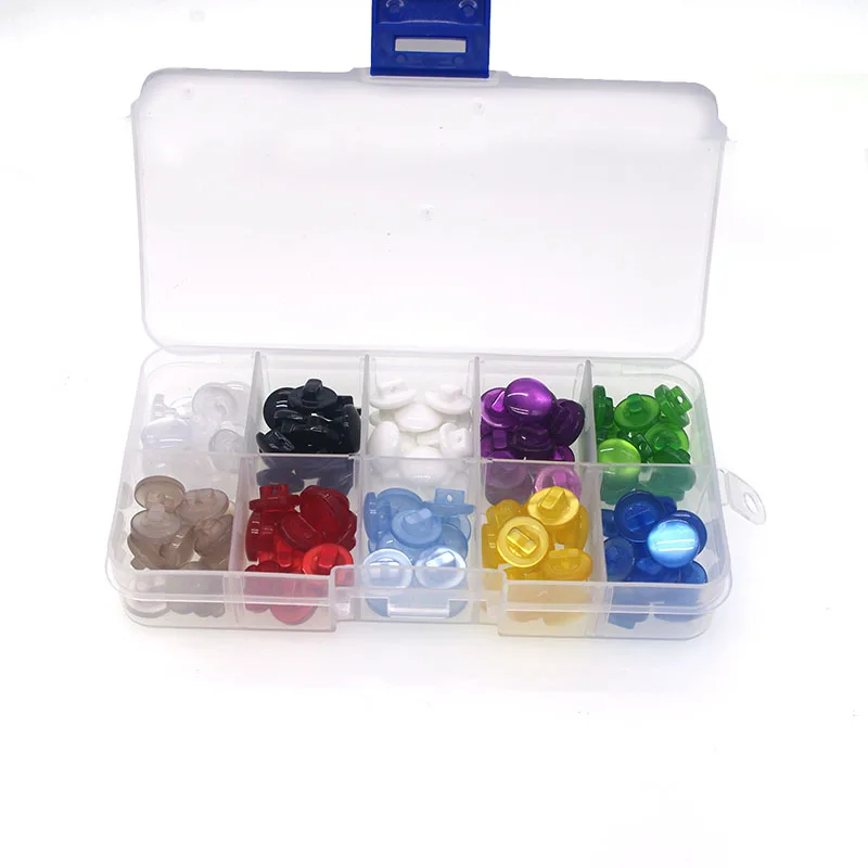 

120pcs/Box 12.5mm Shank Resin Buttons Candy color For DIY Scrapbooking Patchwork Sewing Decorative Crafts Home Decoration