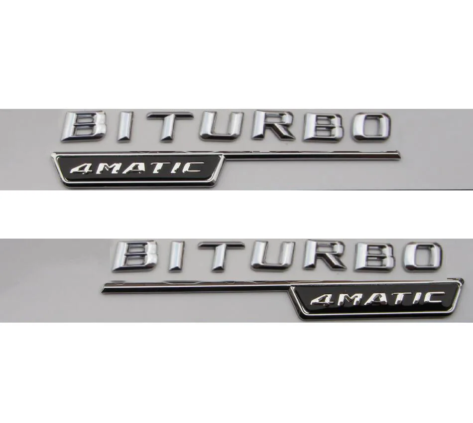 BITURBO 4MATIC EMBLEM