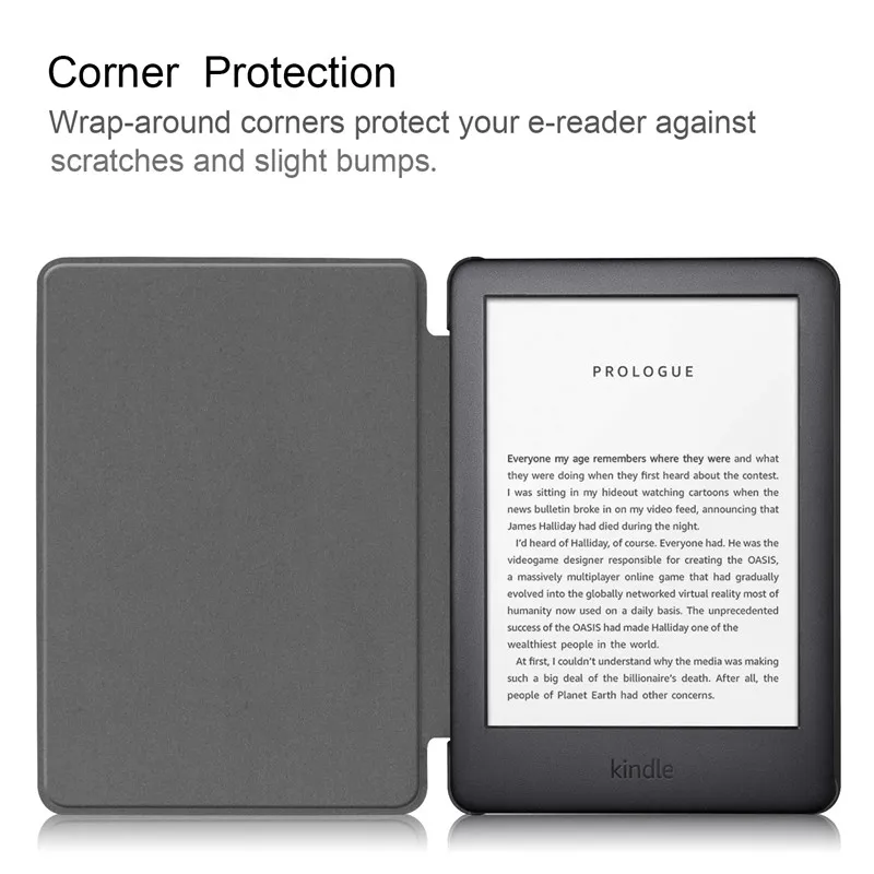 Чехол из искусственной кожи для Amazon All new Kindle 6 дюймов Магнитный умный чехол 2019 10 го