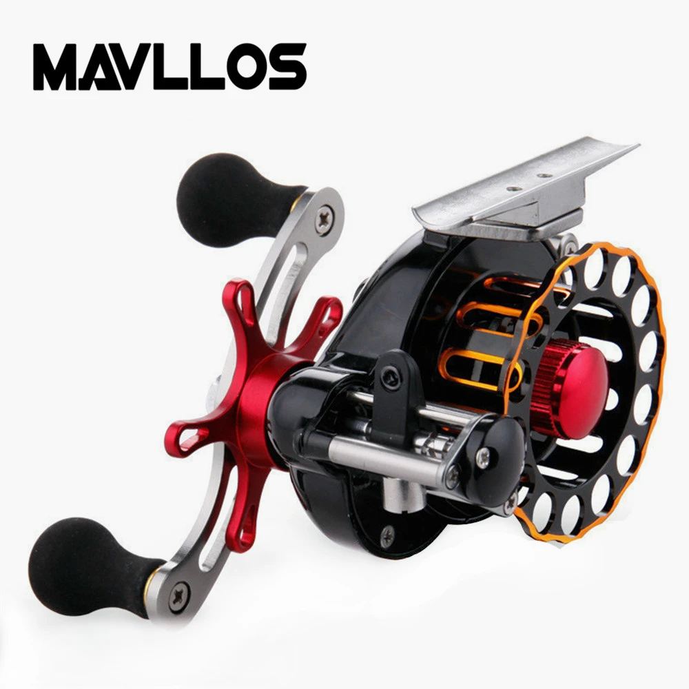Mavllos рыболовная катушка с металлическим корпусом 5 шарикоподшипников